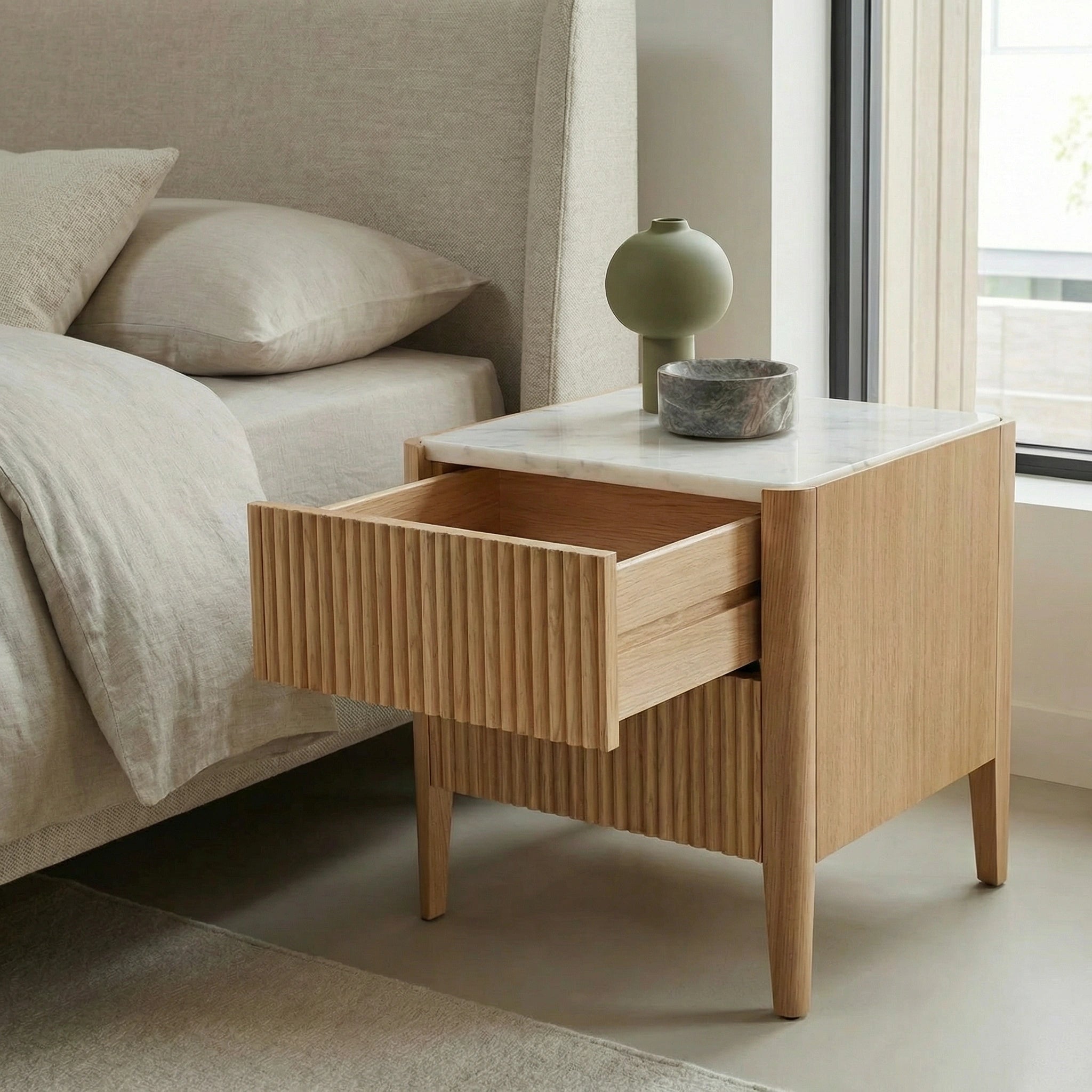 Harmony Holz-Nachttisch