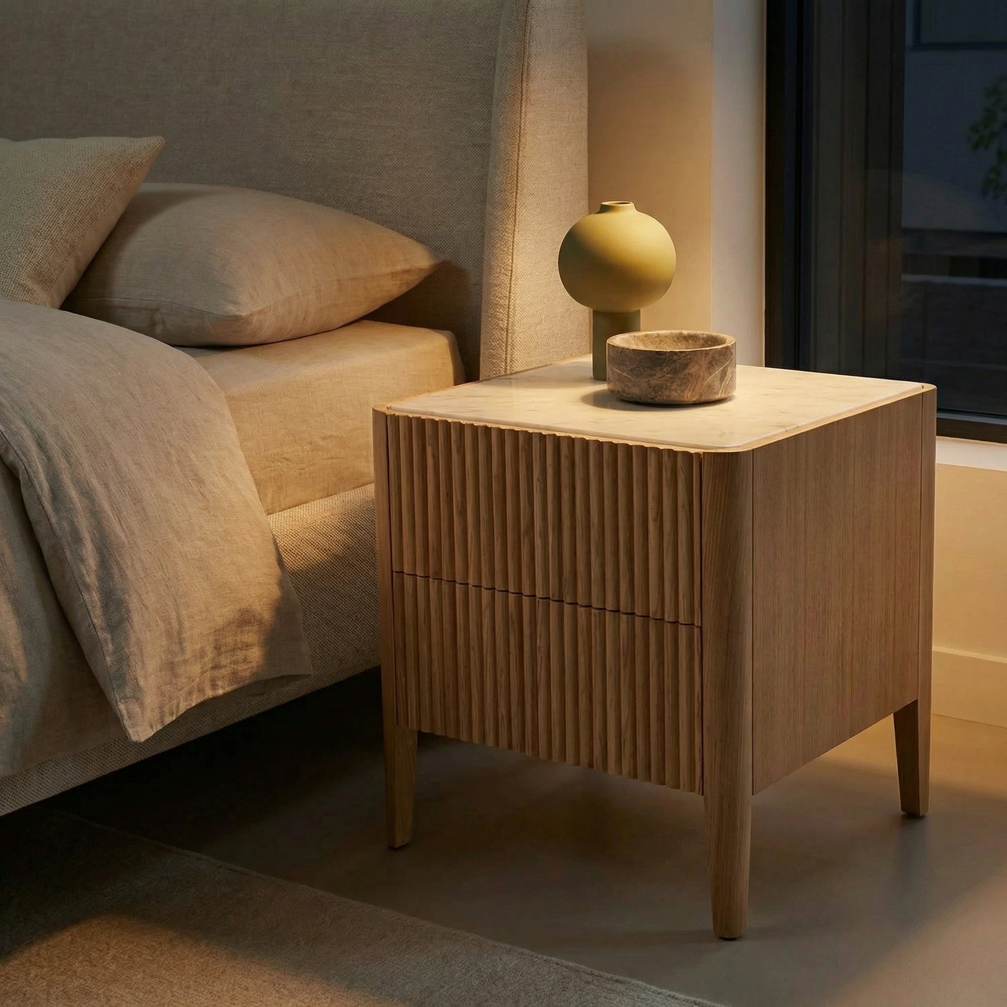 Harmony Holz-Nachttisch