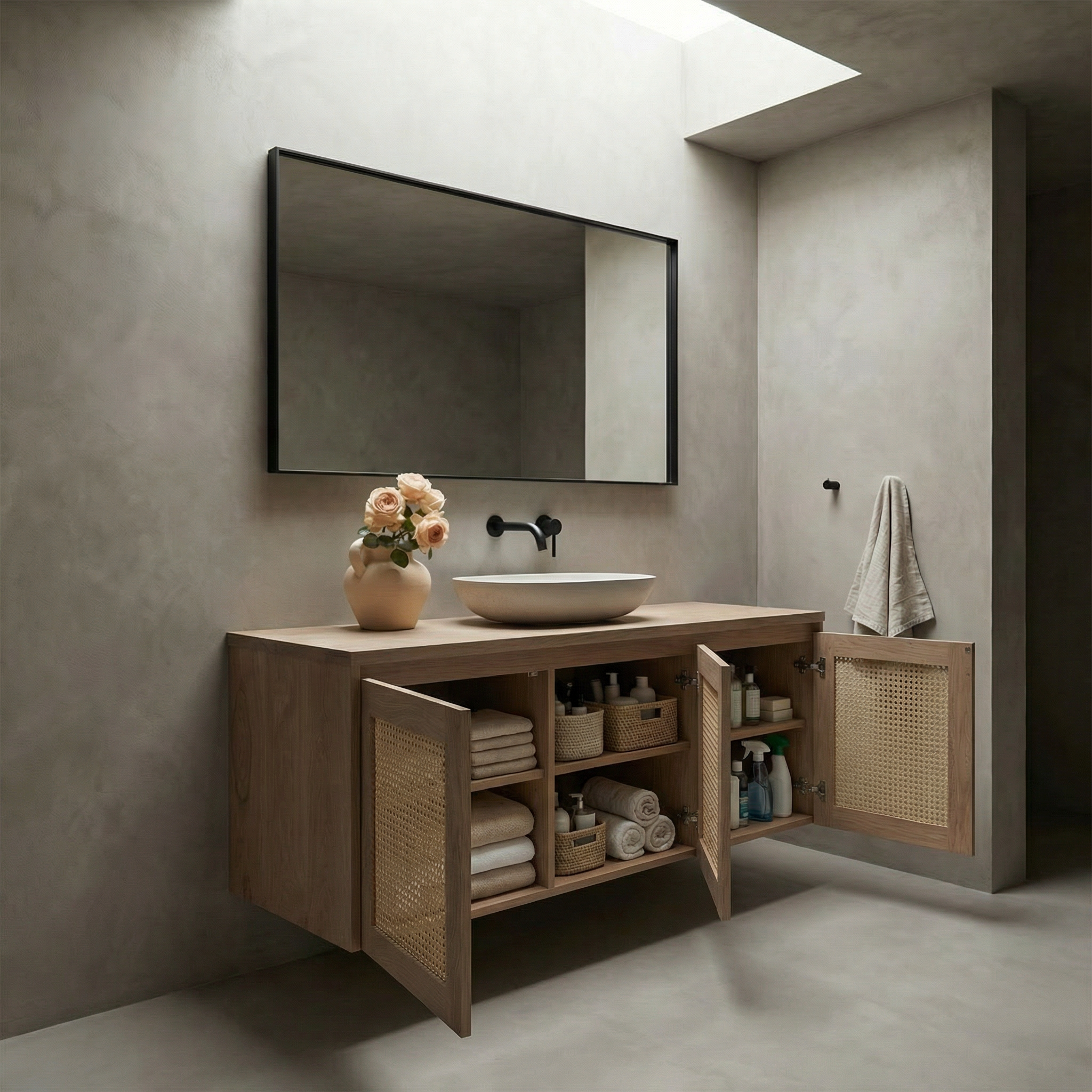 Hazeran Short Banheiro Bathroom Cabinet
