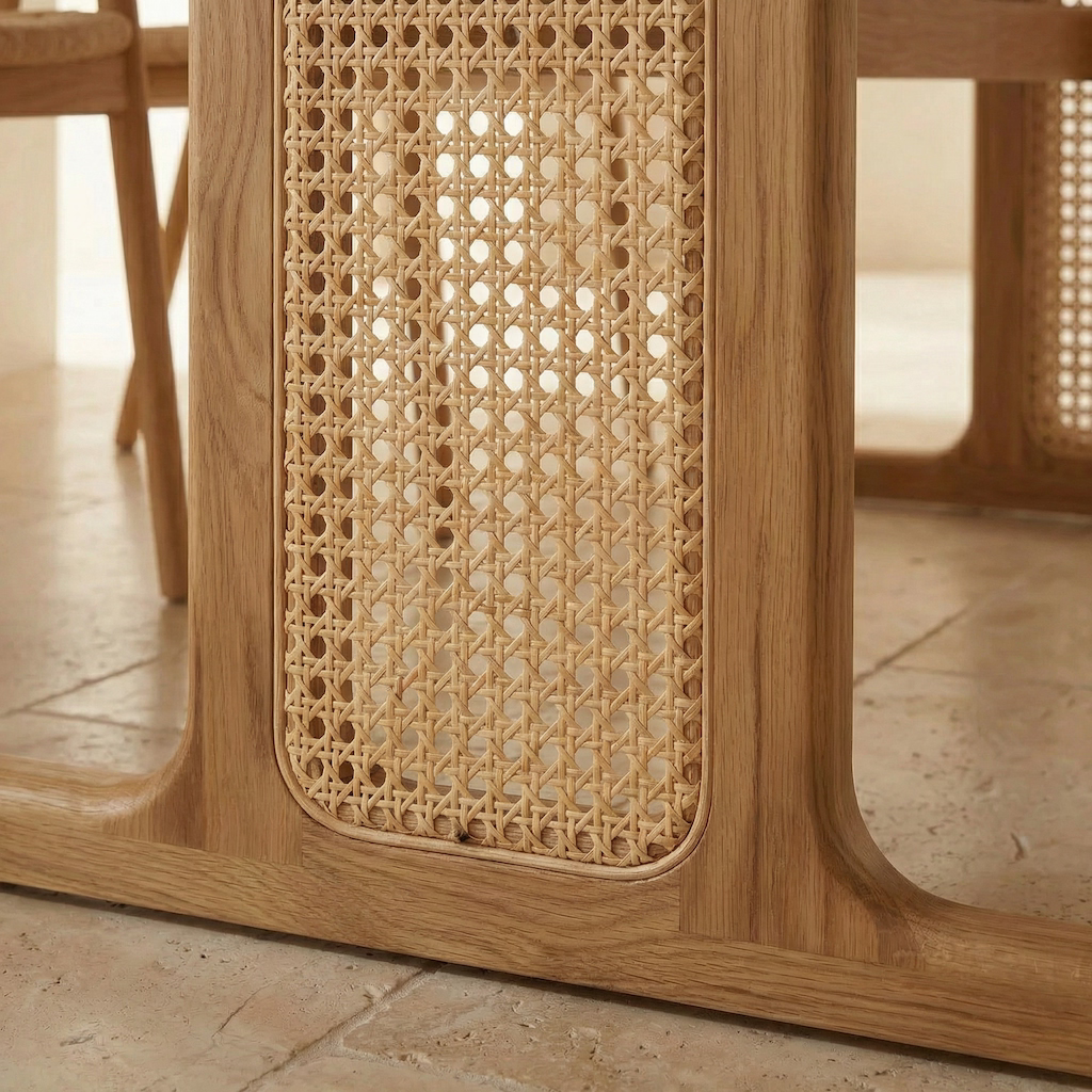 Heda Tisch- und Stuhlset aus Holz