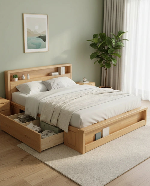 Helena Wooden Bedstead