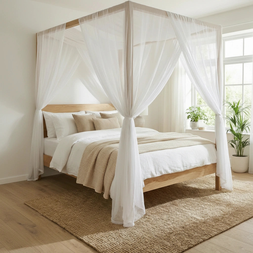 Hibii Wooden Bedstead