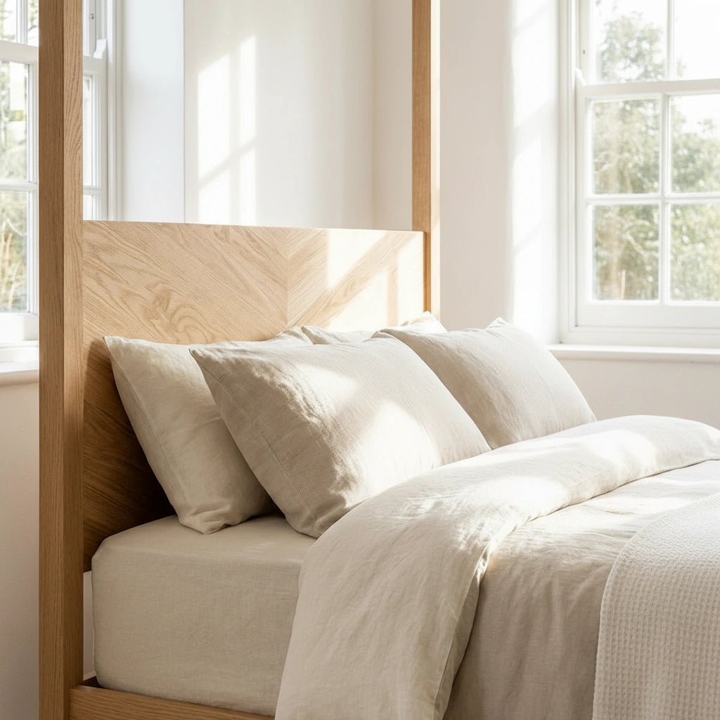 Hibii Wooden Bedstead