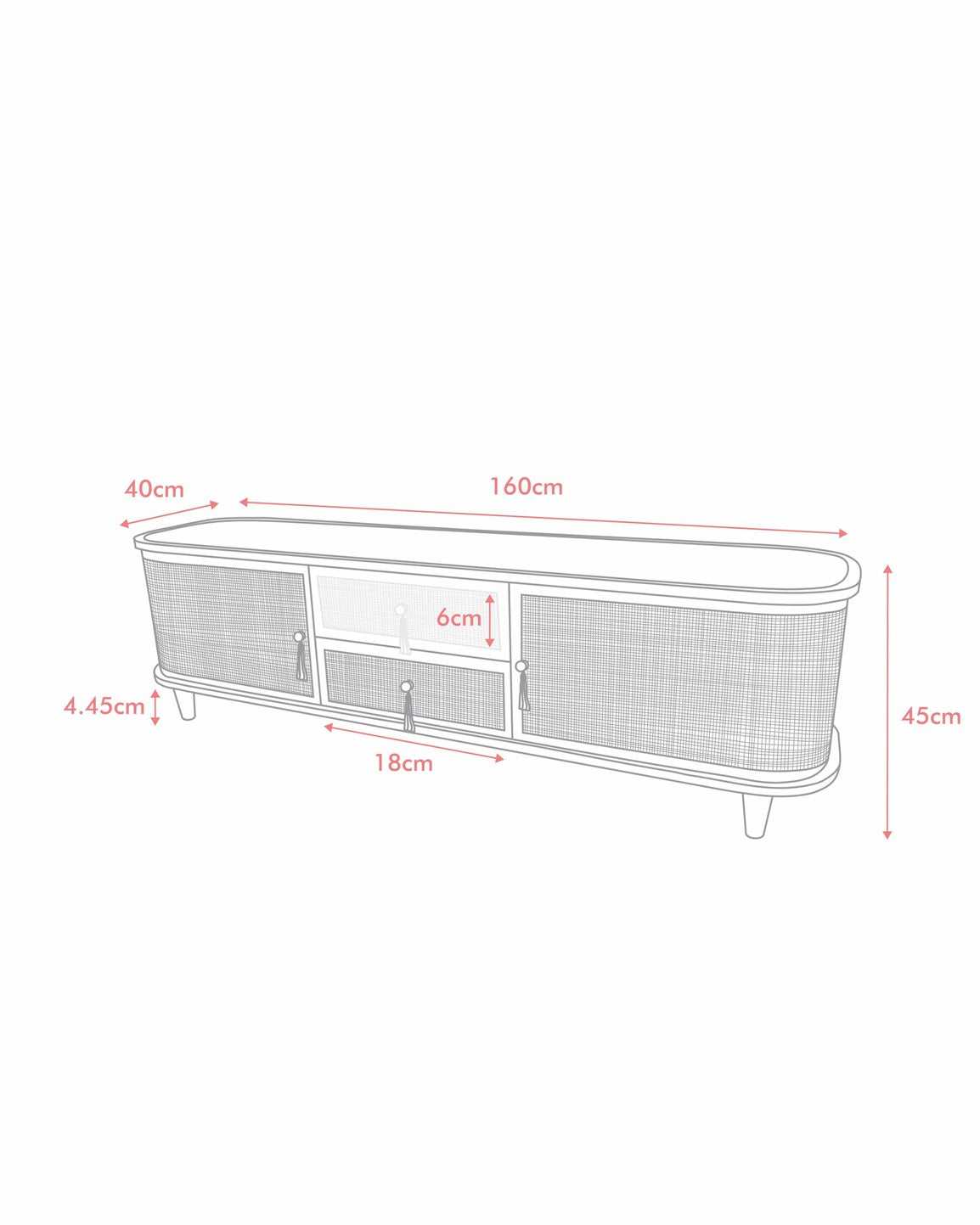 Francesco Hazeranlı Wooden TV Unit