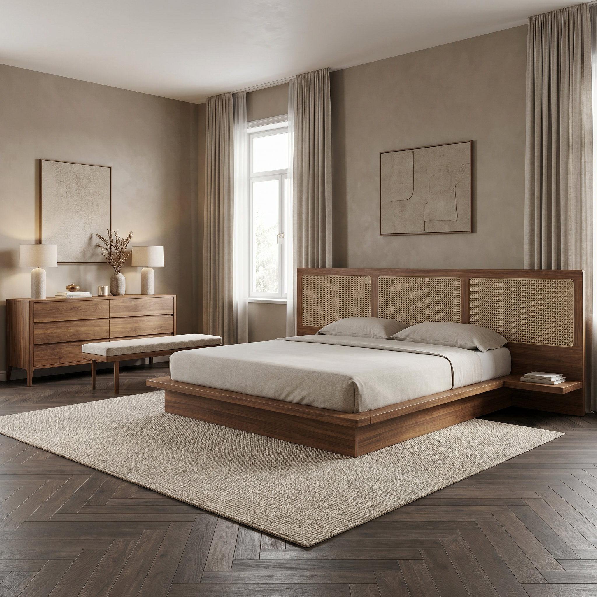 Joe Wooden Bedstead 