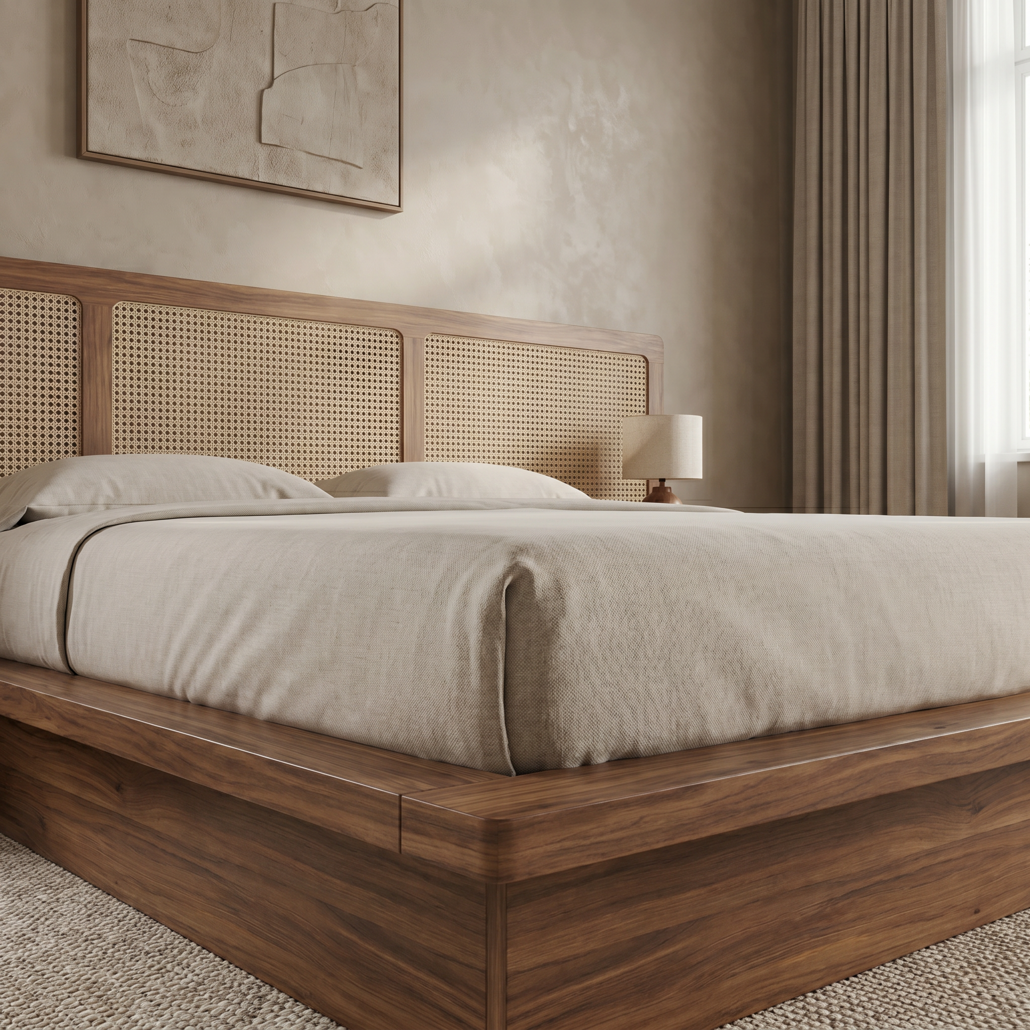 Joe Wooden Bedstead 