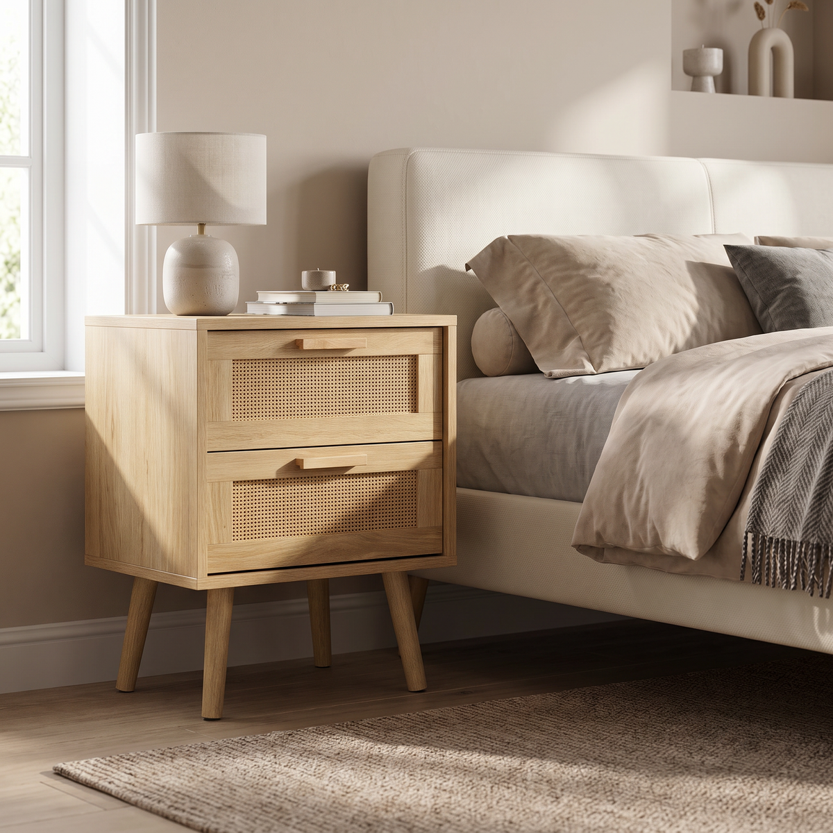 Joit Hazeranlı Wooden Nightstand