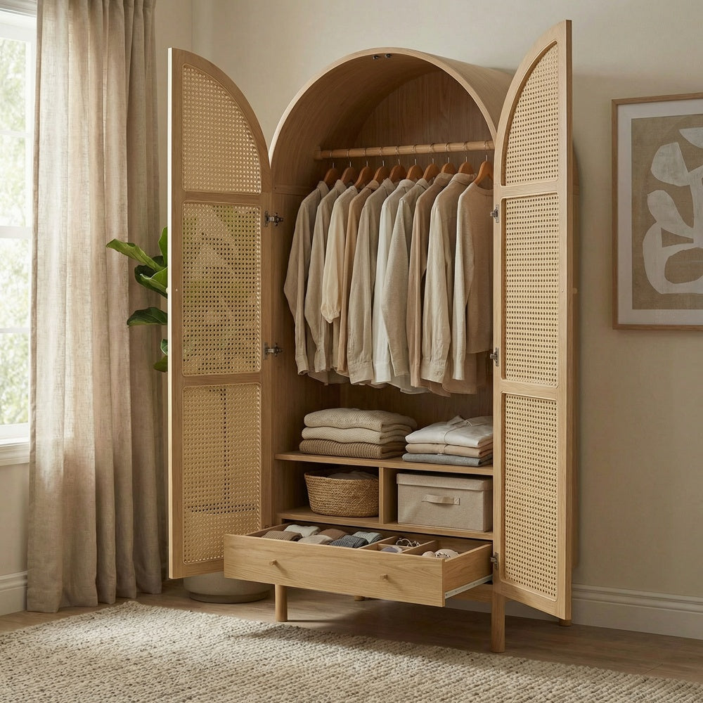 Limby Hazeranlı Wooden Wardrobe