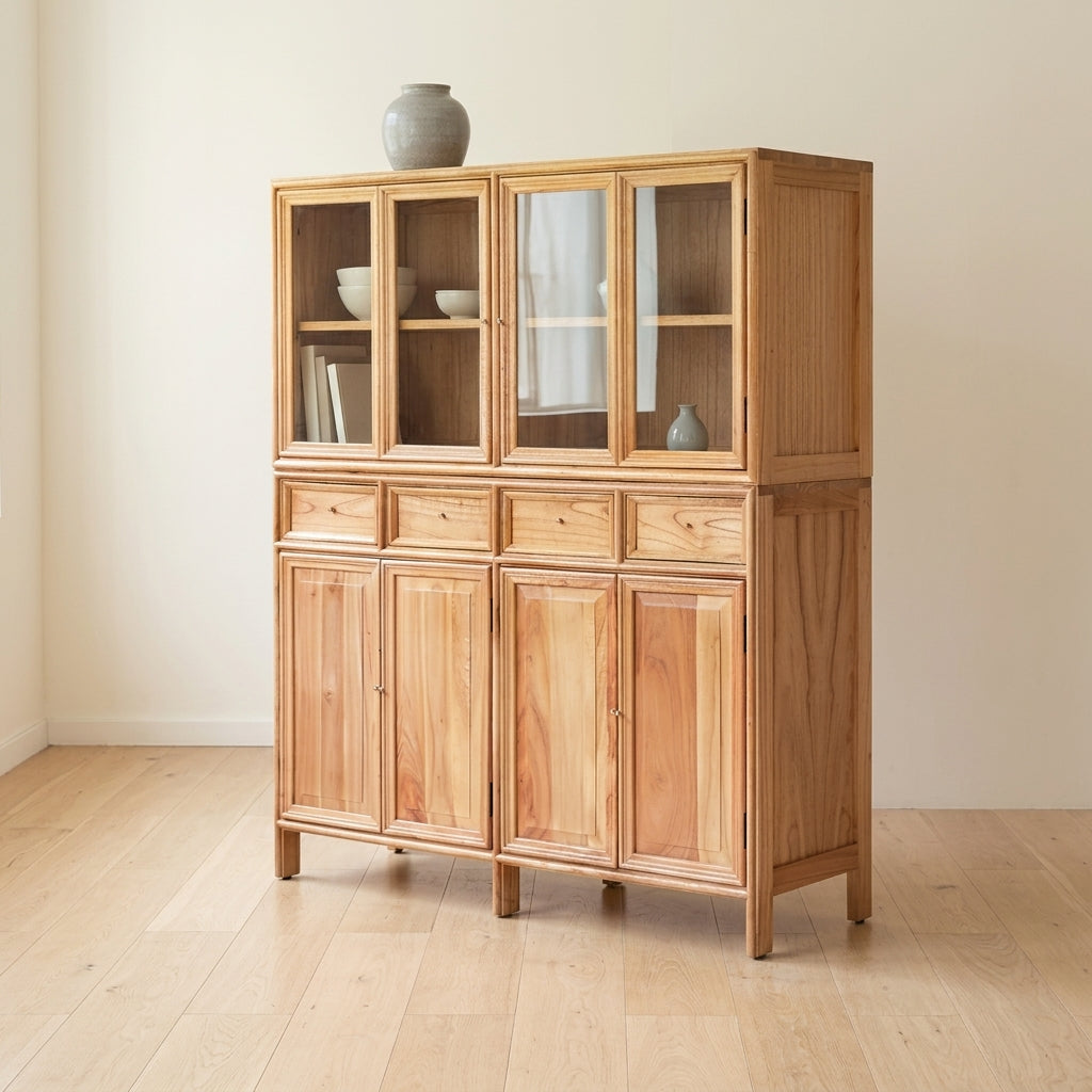 Lustrou Buffet und Bücherregal aus Holz