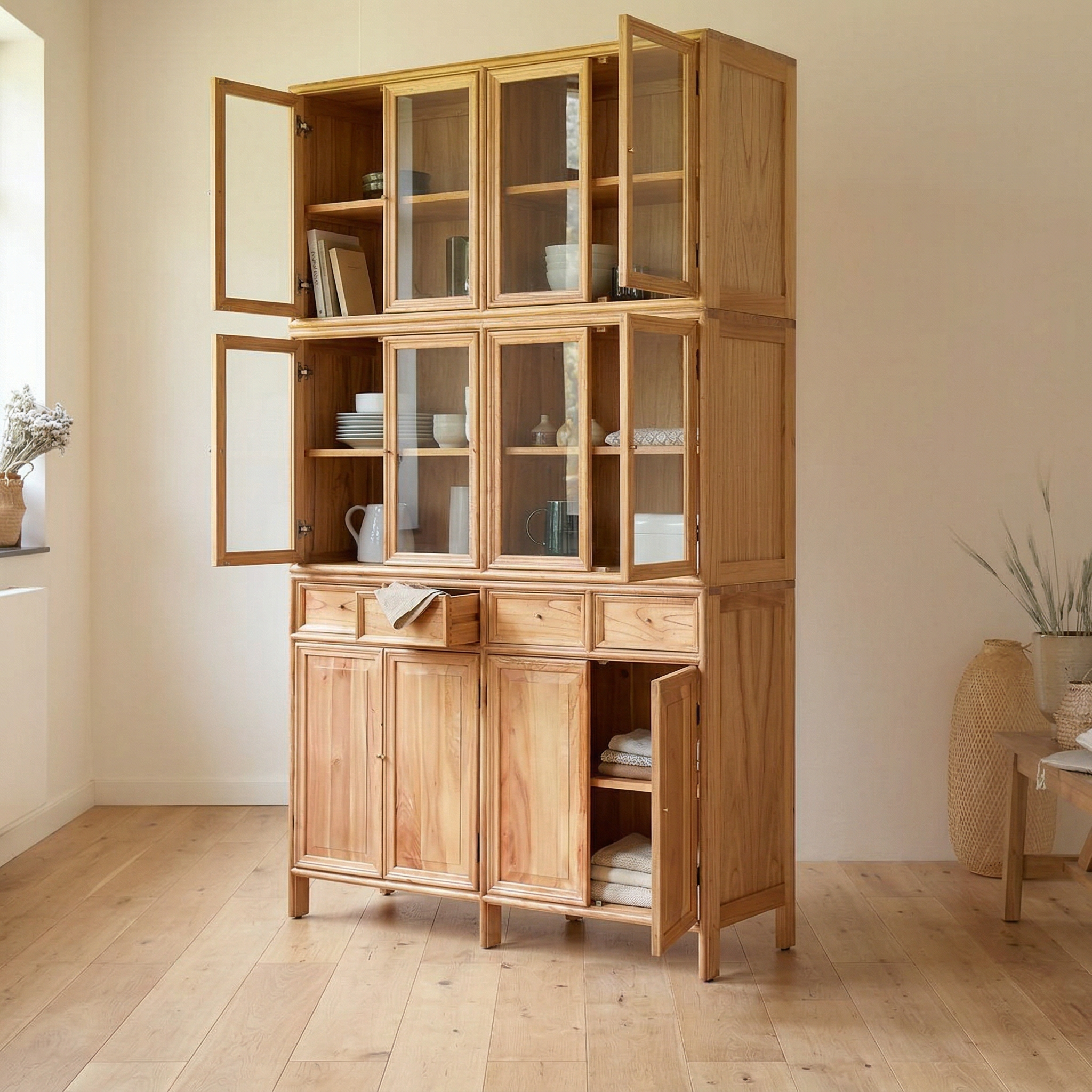 Lustrous Ahşap Büfe & Kitaplık