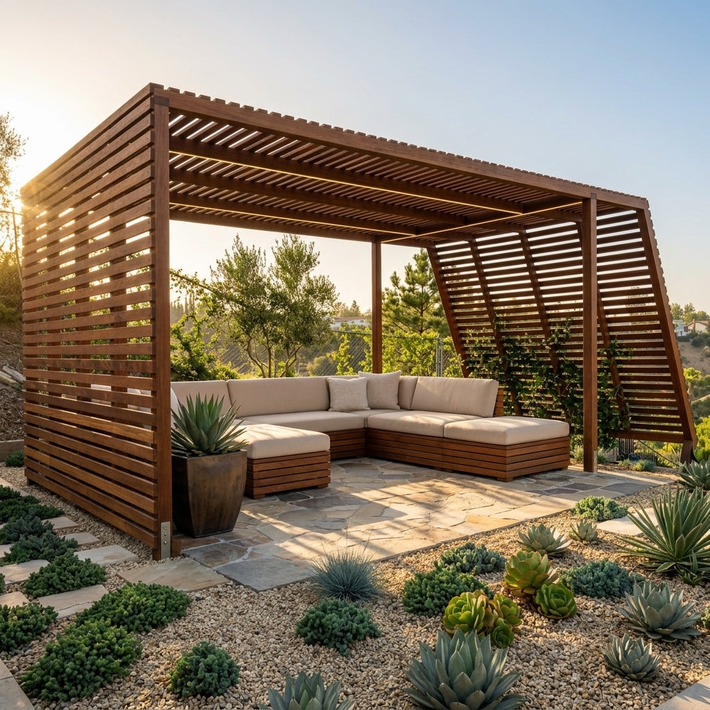 Luwian Wooden Pergola 