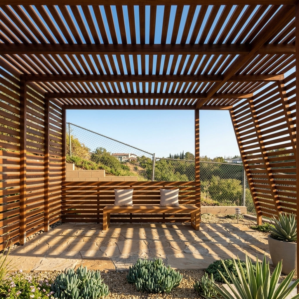 Luwian Wooden Pergola 