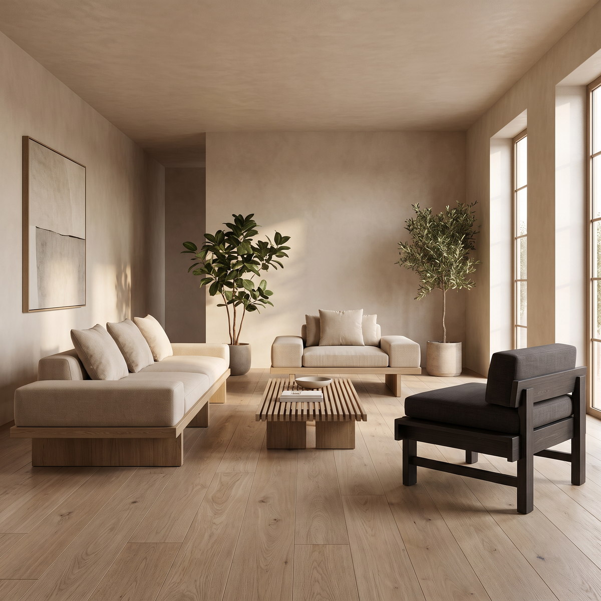 Meghan 3-Seater Sofa Set