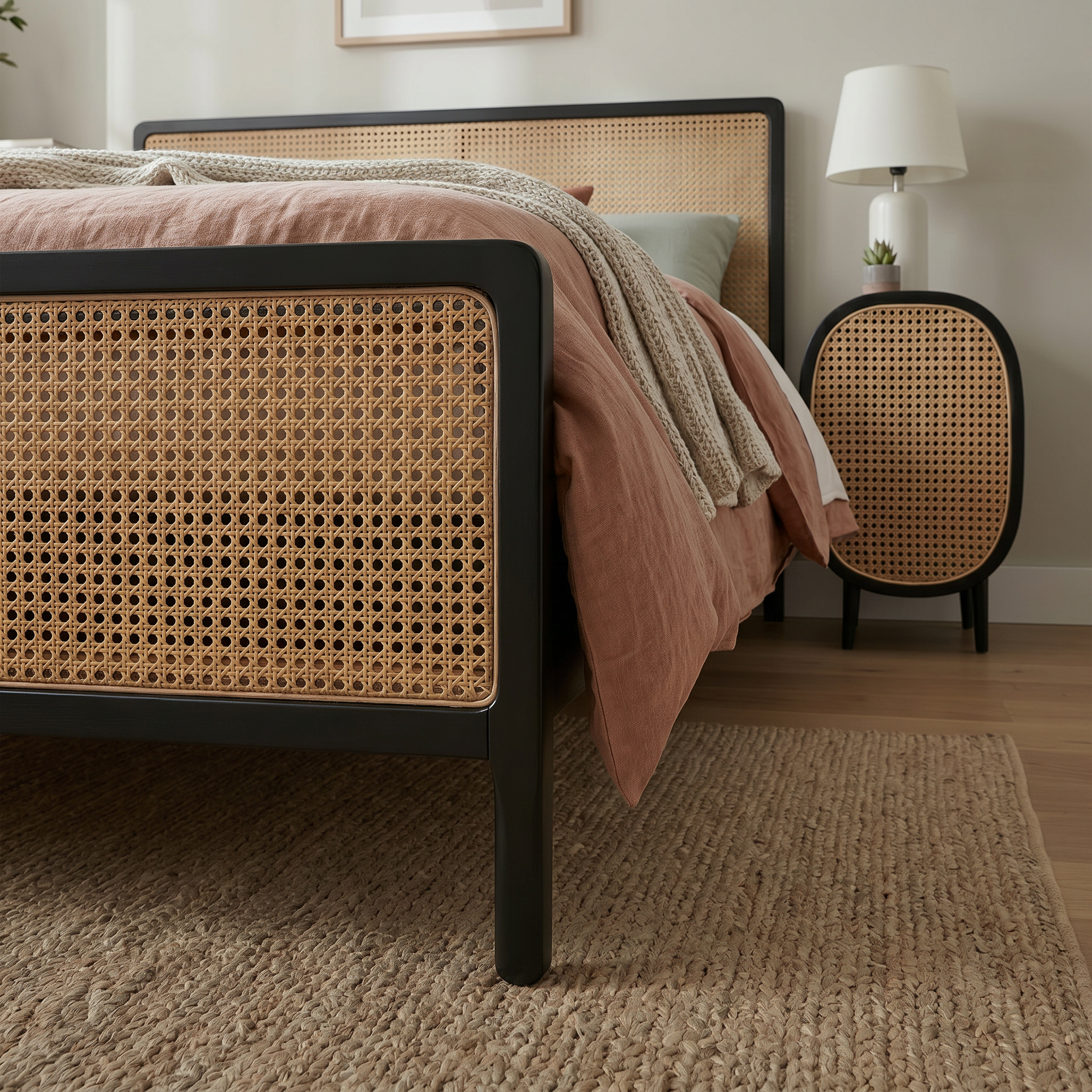 Noras Hazeranlı Wooden Bedstead