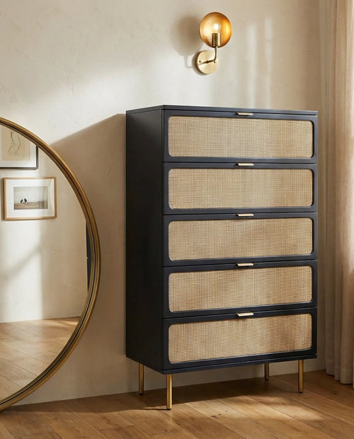 Noras Hazeranlı Wooden Dresser