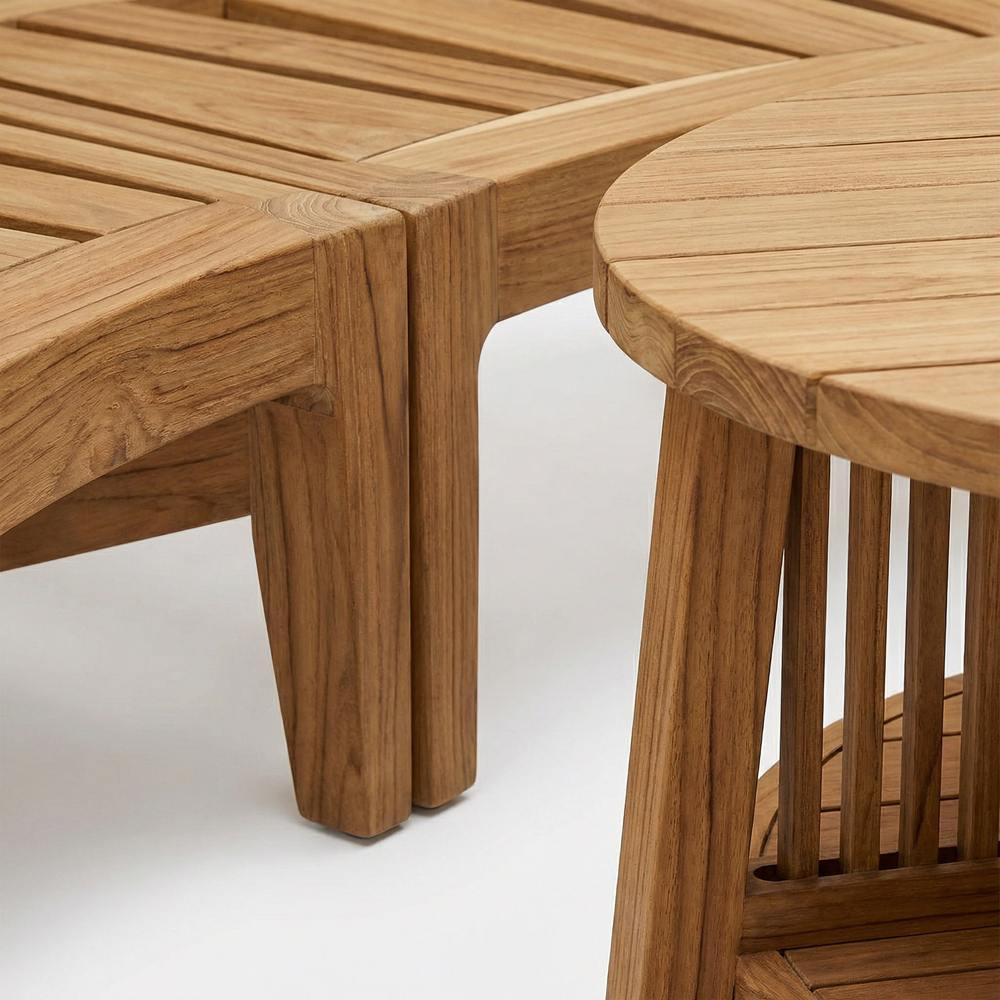 Opio Wooden Garden Seating Group 