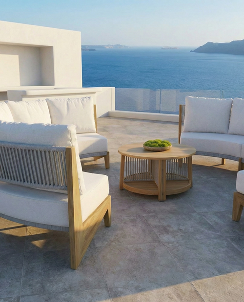 Opio Ahşap Bahçe Oturma Grubu