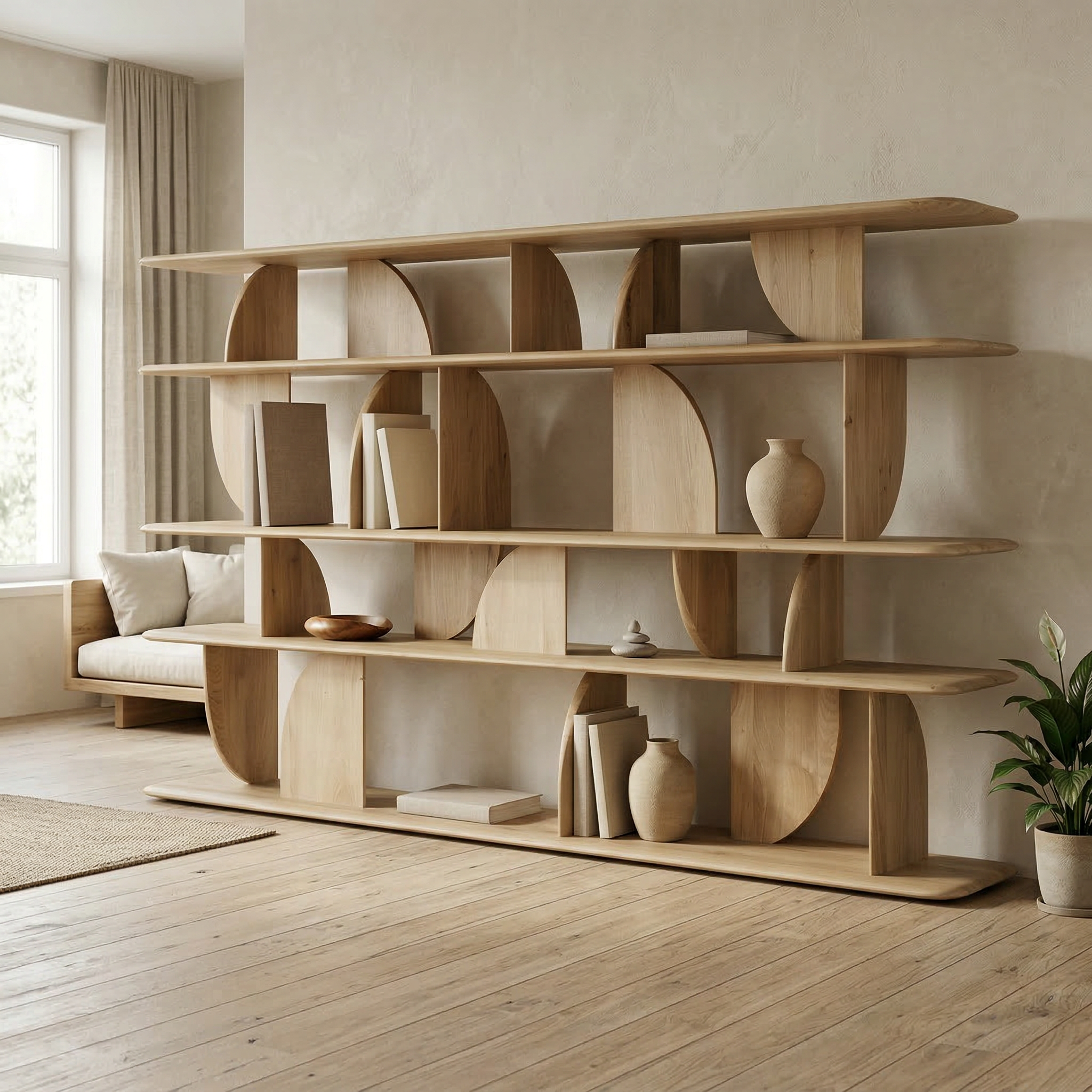 Oscar Bücherregal aus Holz