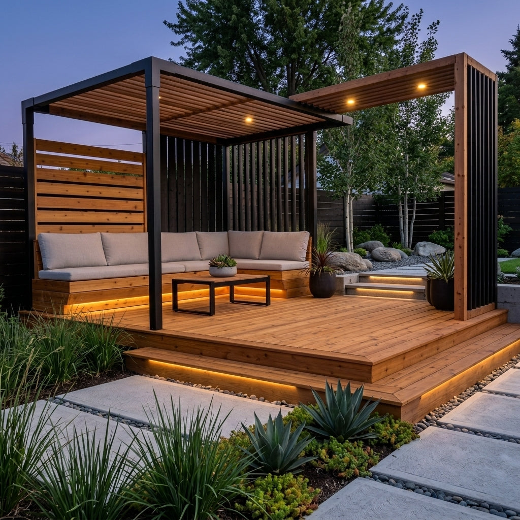 Owean Wooden Pergola