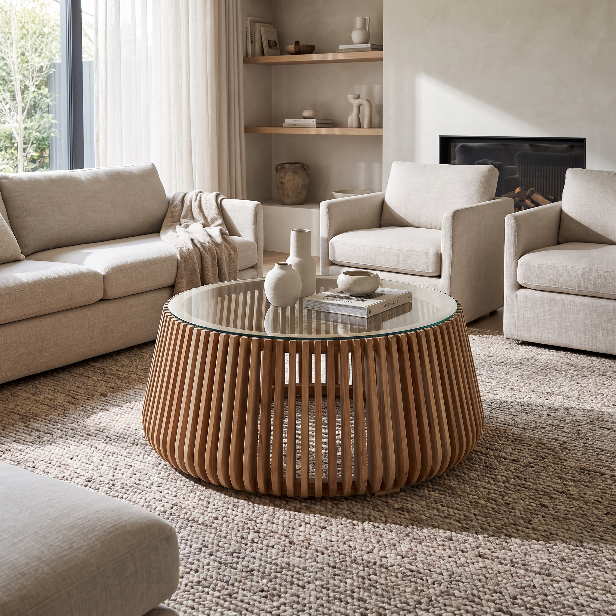 Paradise Wooden Coffee Table