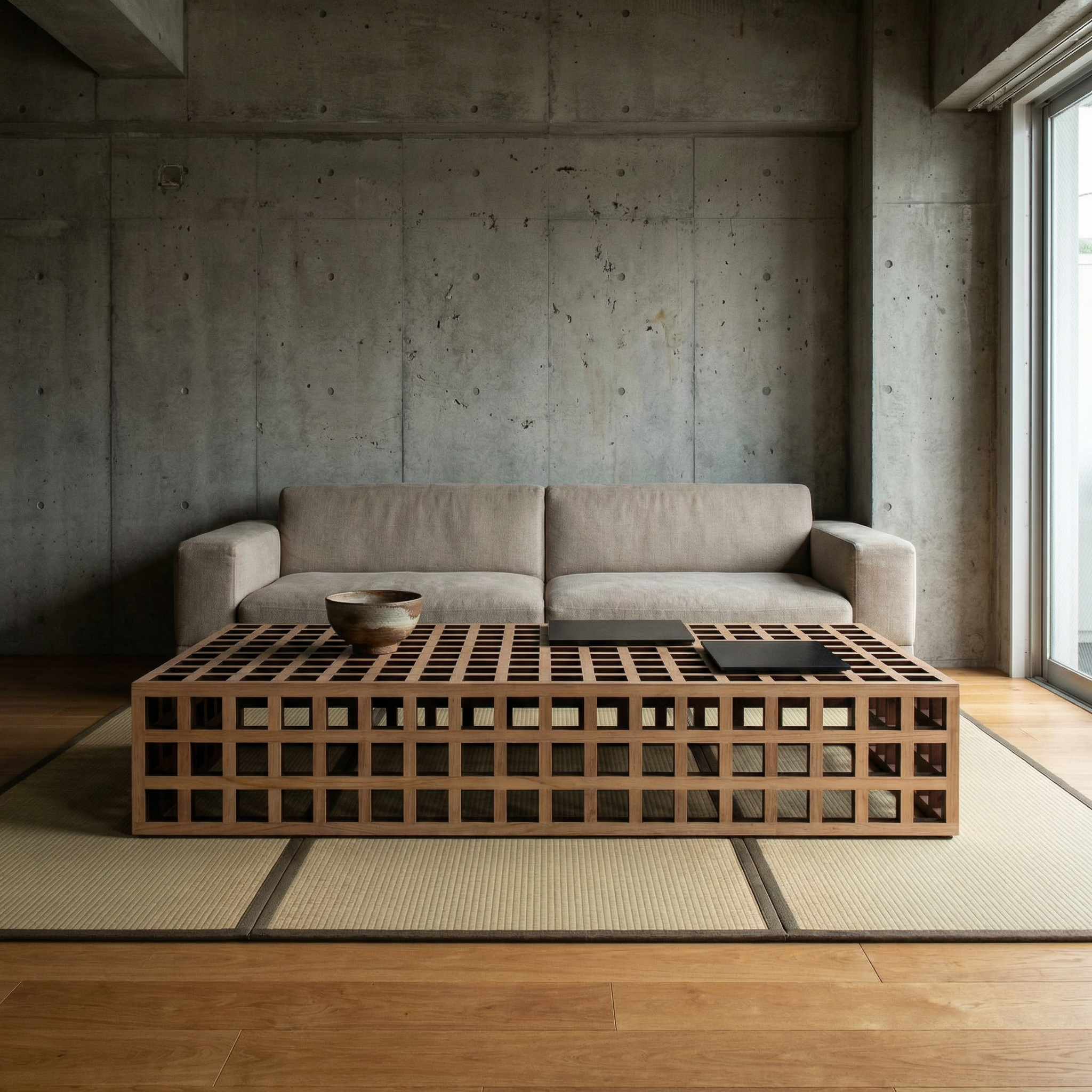 Pomp Couchtisch aus Holz