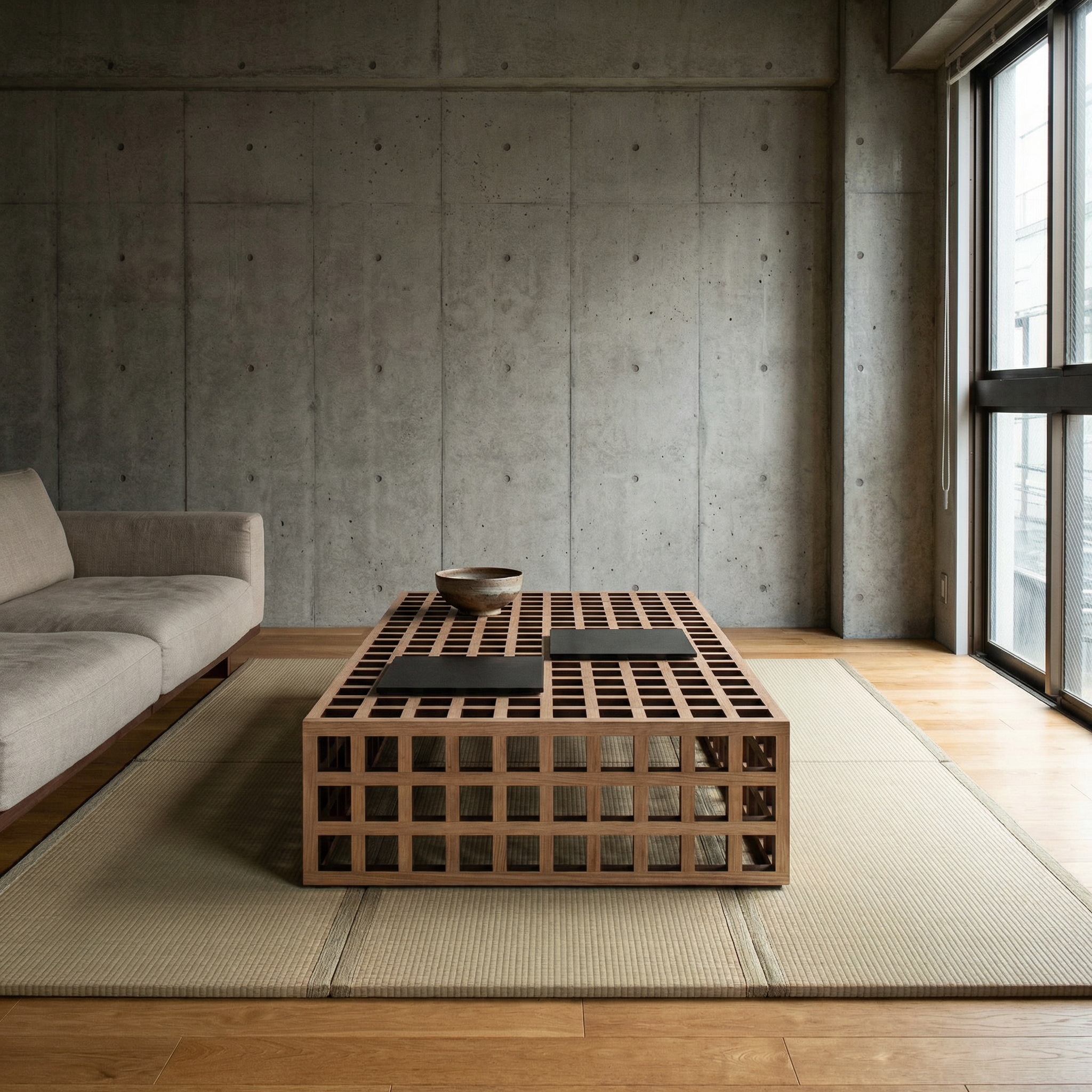 Pomp Couchtisch aus Holz