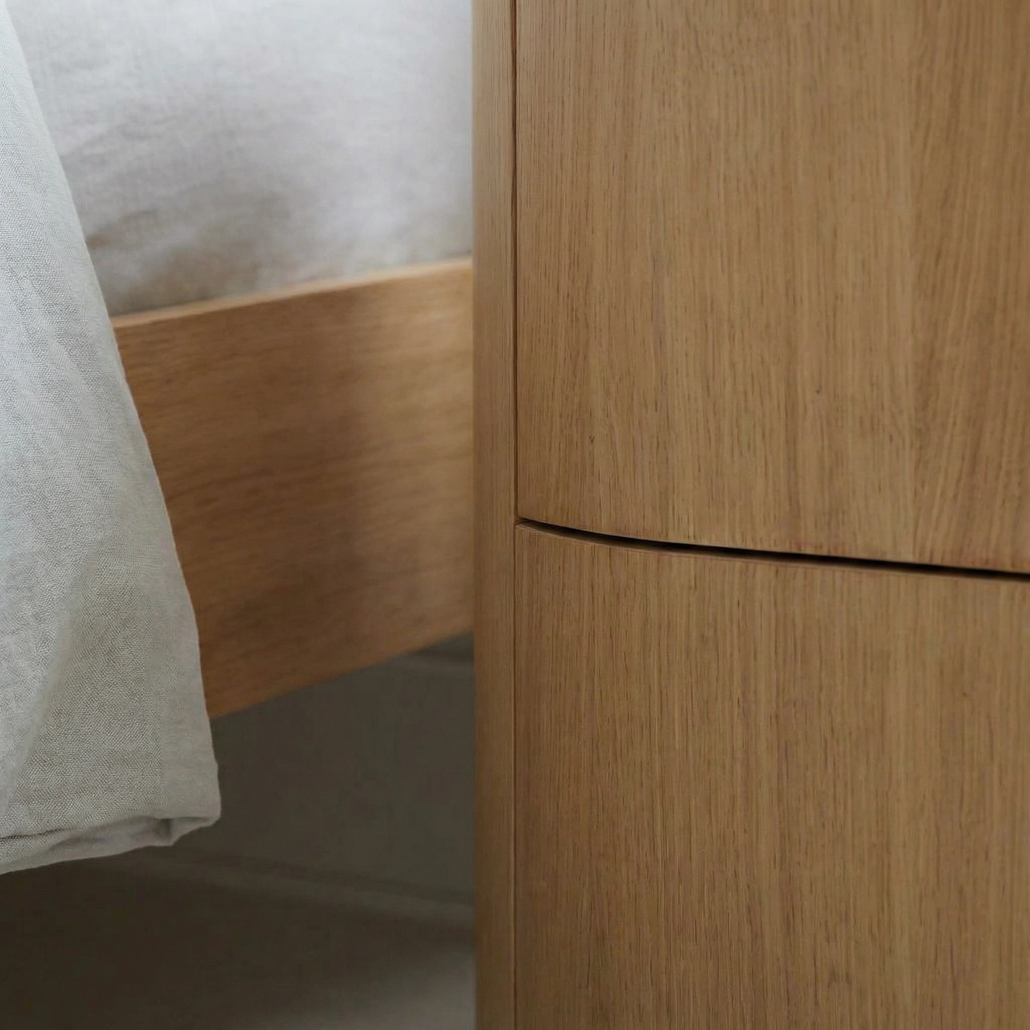 Prism Wooden Nightstand