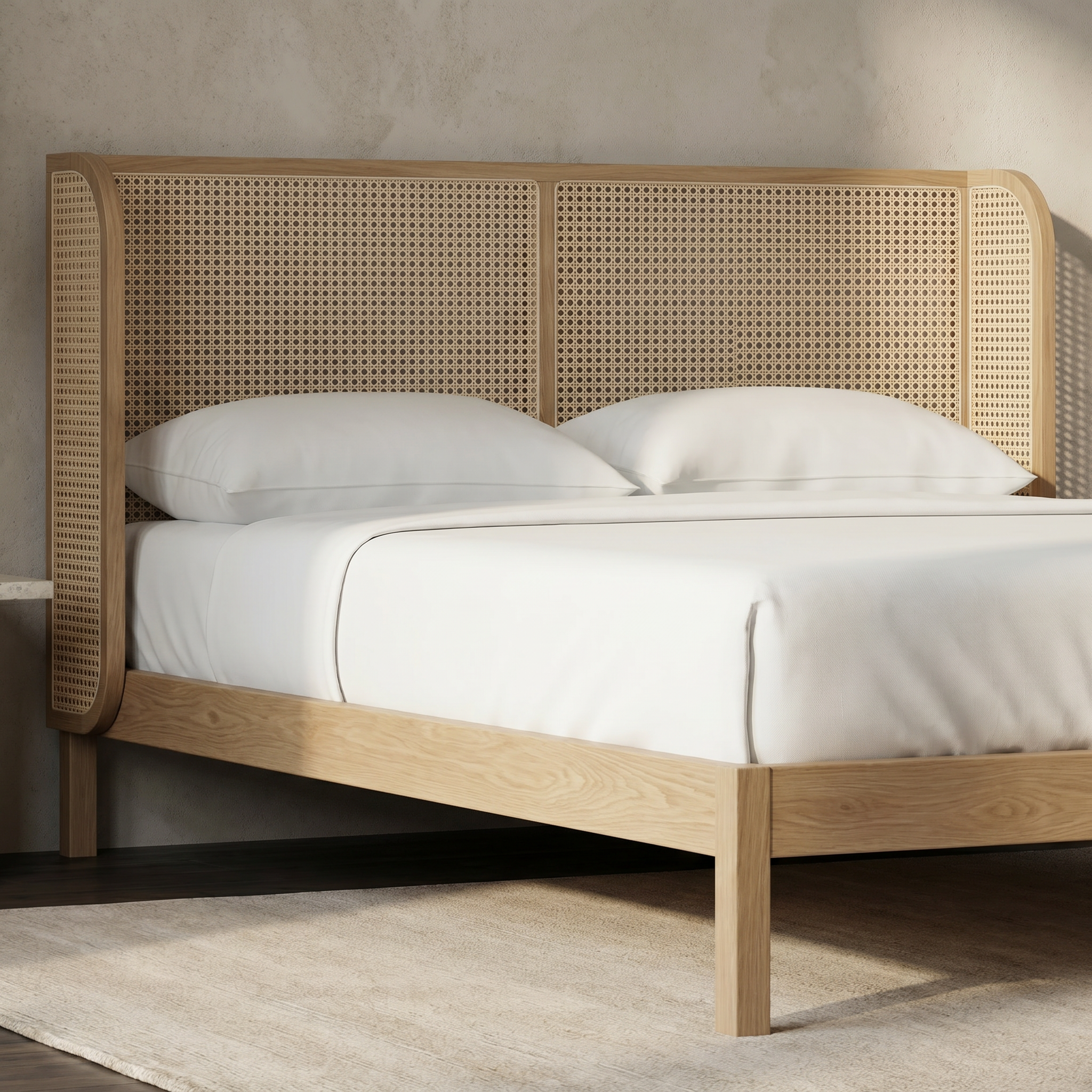 Retreat Hazeranlı Wooden Bedstead