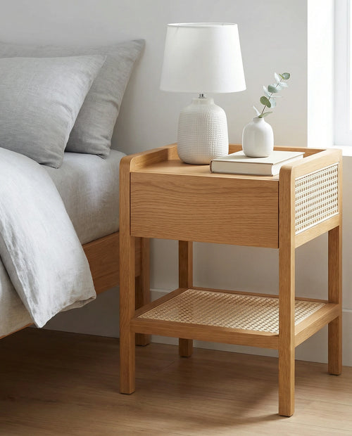 Retreat Hazeranlı Nachttisch aus Holz