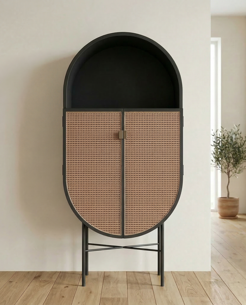 Retro Hazeran Oval Dolap