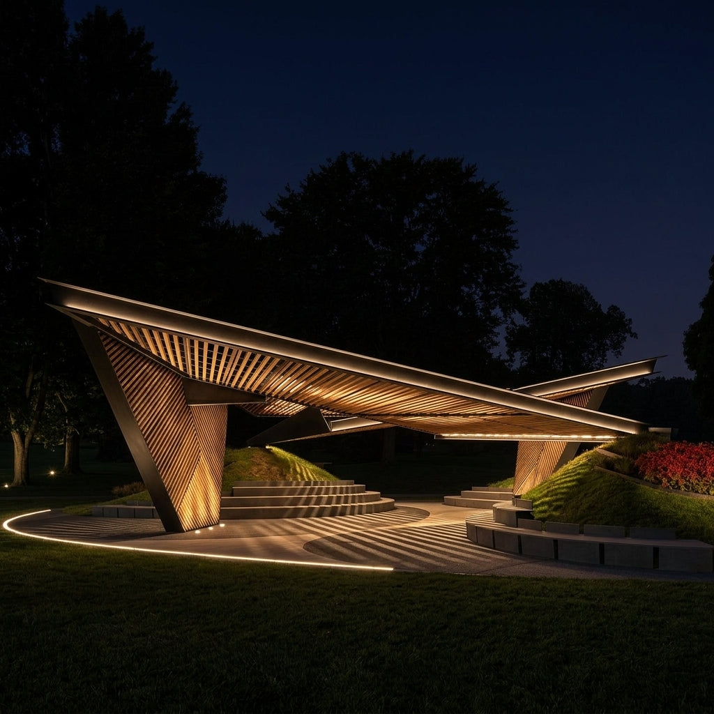 Rizzy Wooden Pergola 