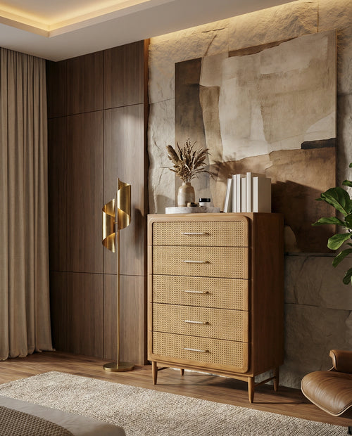 Rosaline Hazeranlı Long Wooden Dresser