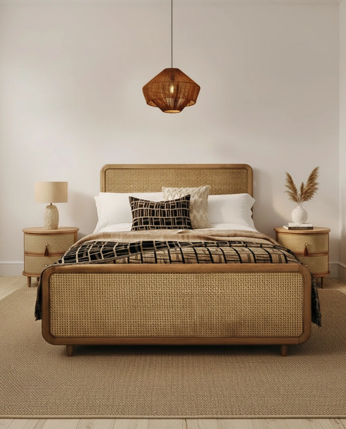 Rosaline Hazeranlı Wooden Bedstead