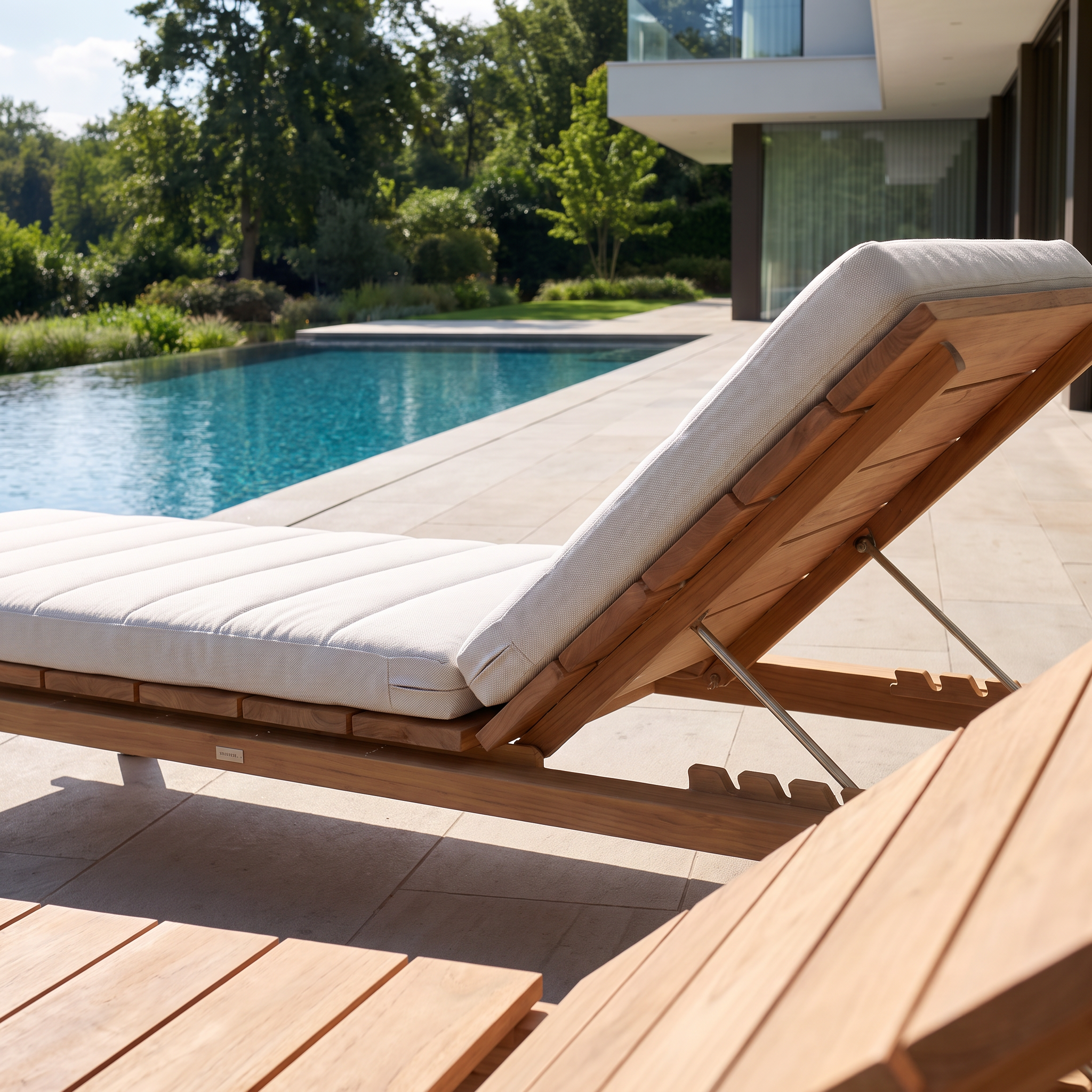 Salut Wooden Lounge Chair
