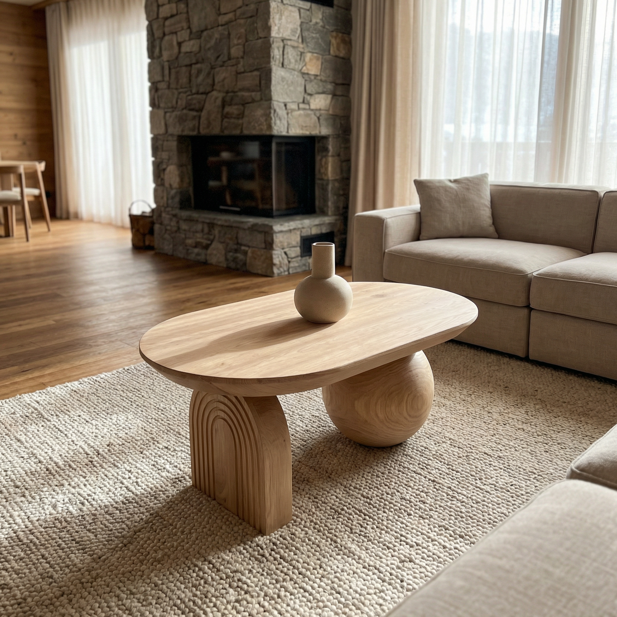 Sinni Couchtisch aus Holz