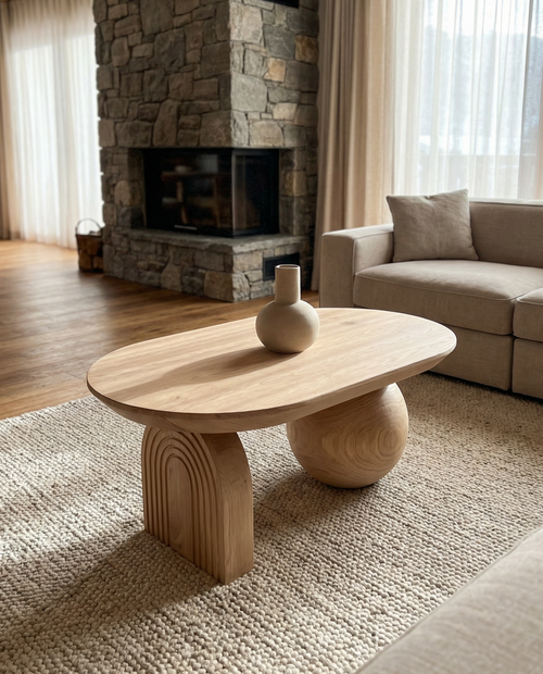 Sinni Wooden Coffee Table