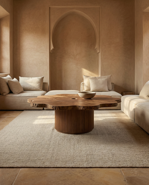 Slyvester Ahşap Orta Sehpa