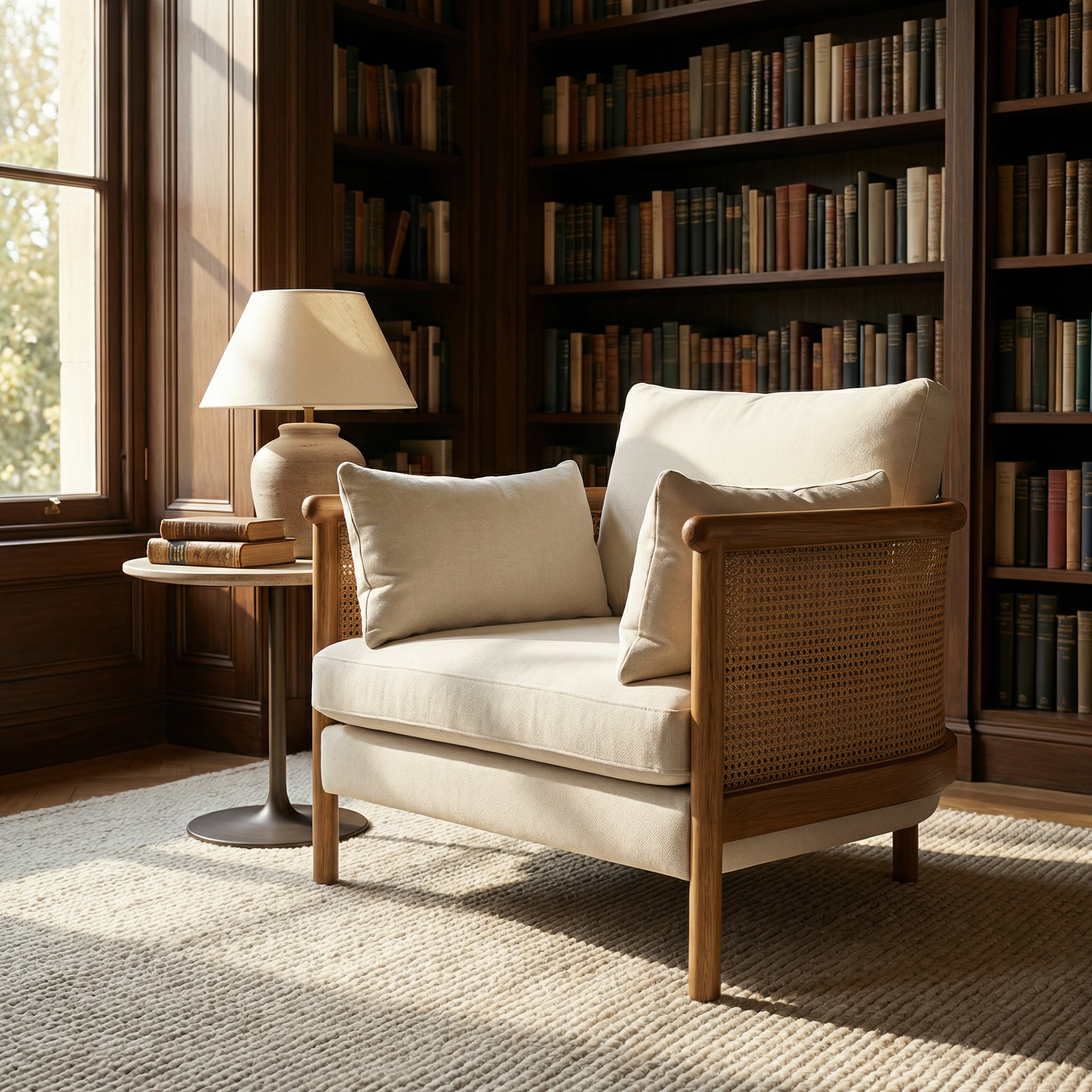 HAY POUF マスタード Soffy Hazeranlı Ahşap Berjer – Latanwood