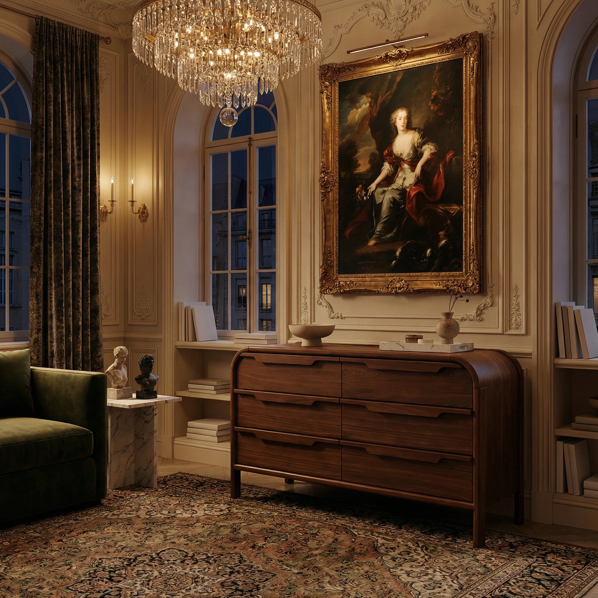 Sofia Wooden Dresser 