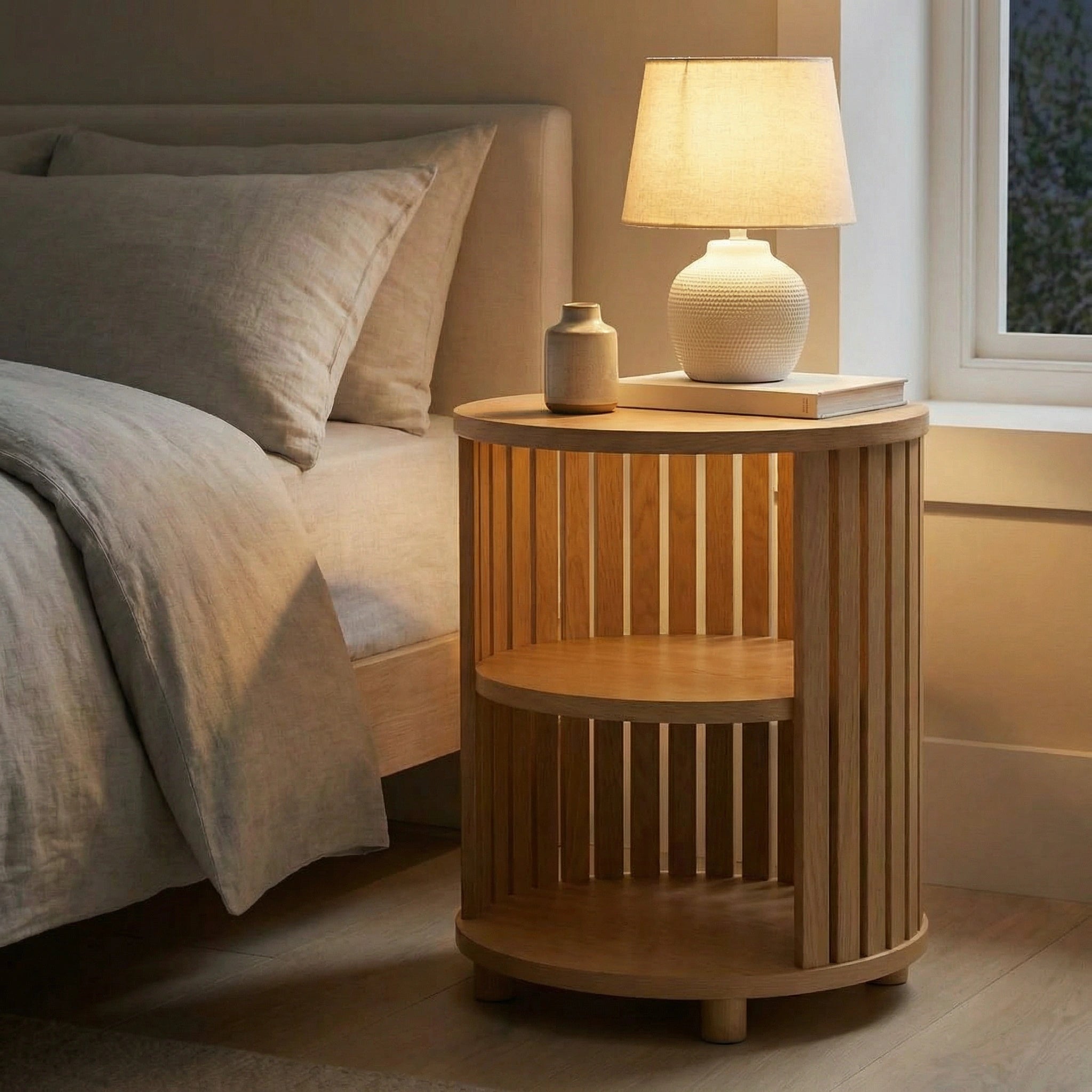 Spai Holz-Nachttisch 