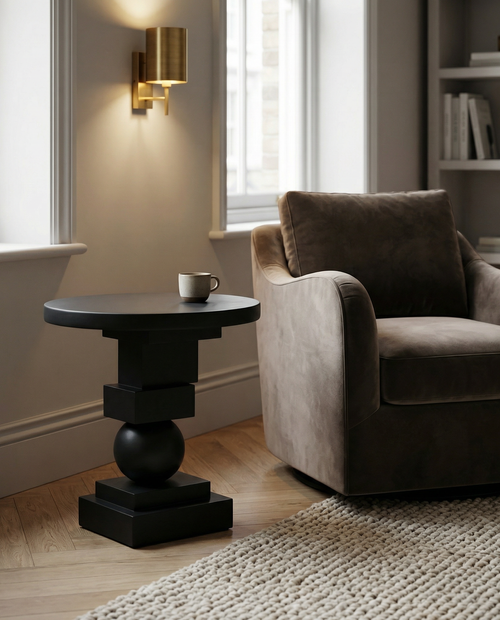 Stark Ahşap Yan Sehpa