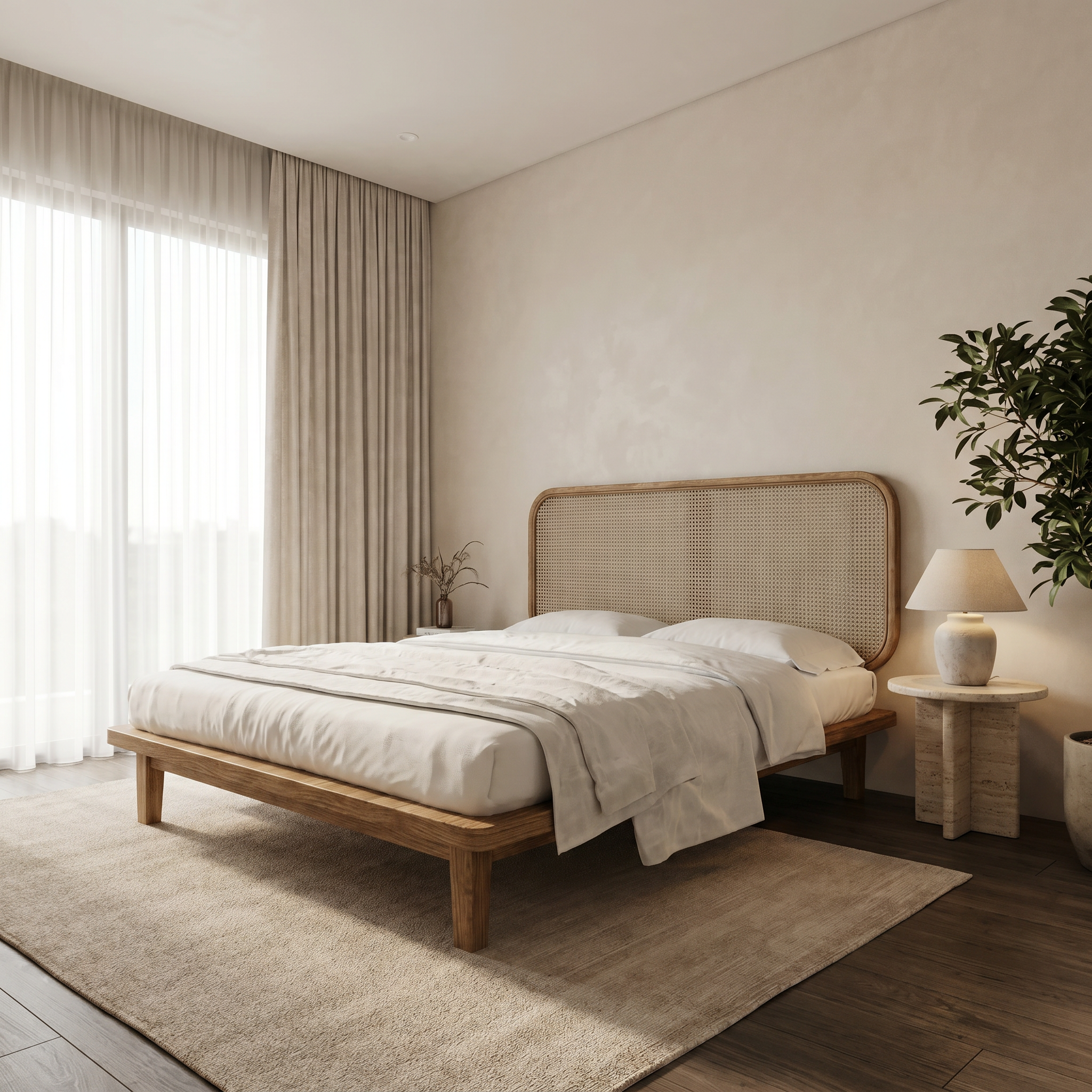 Stead Wooden Bedstead 
