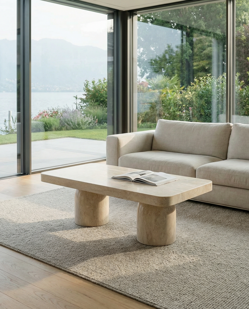 Suble Mermer Orta Sehpa