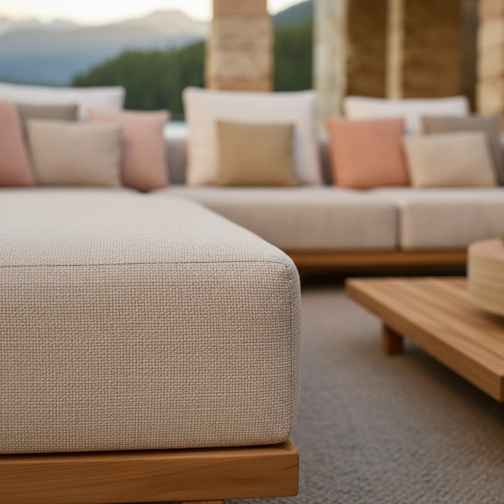 Suwis Gartensitzgruppe aus Holz