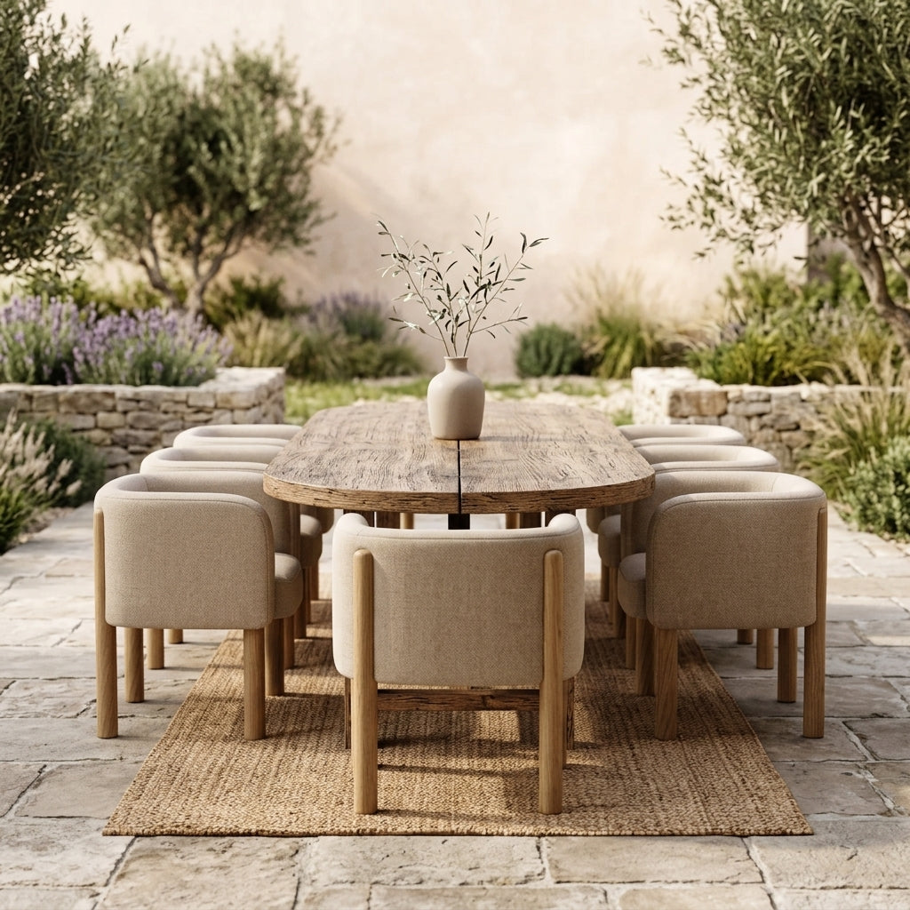 Sveis Wooden Table &amp; Chair Set