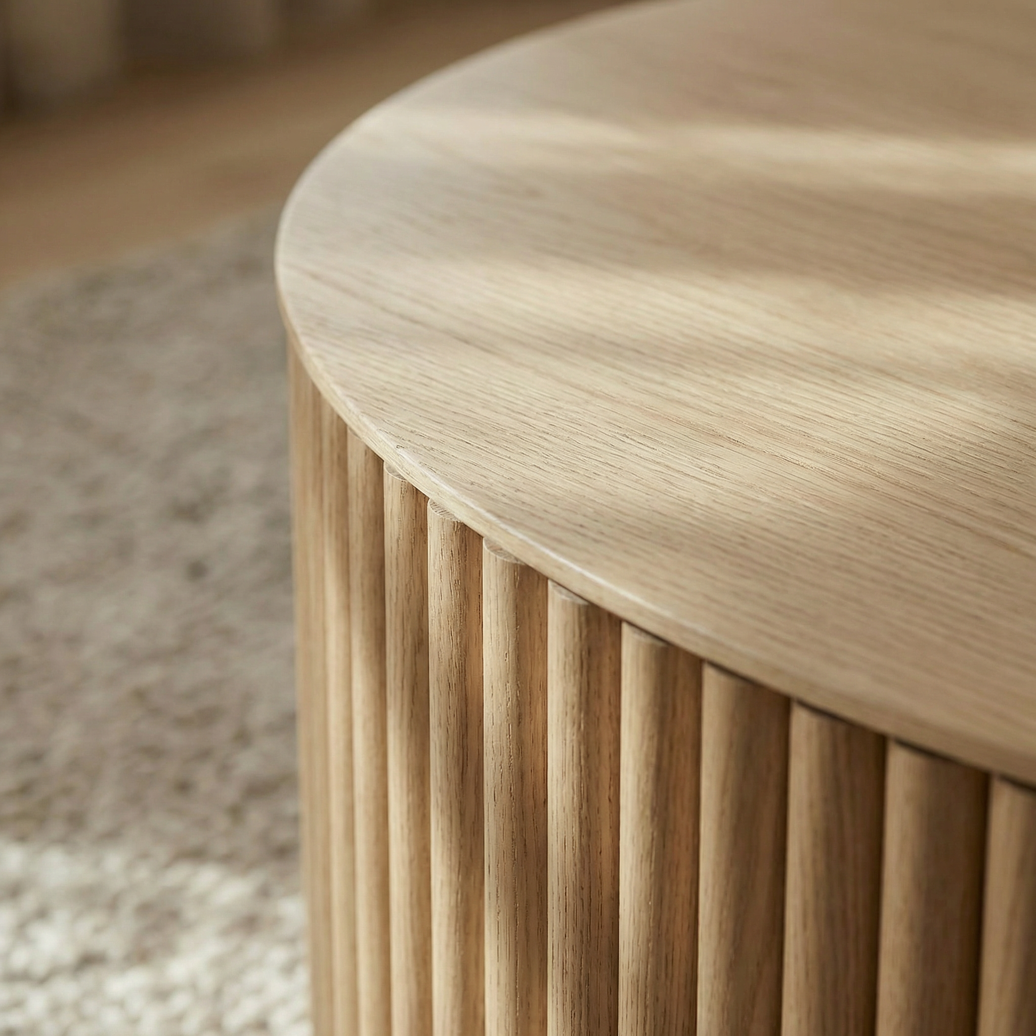 Couchtisch aus Holz „Swan“