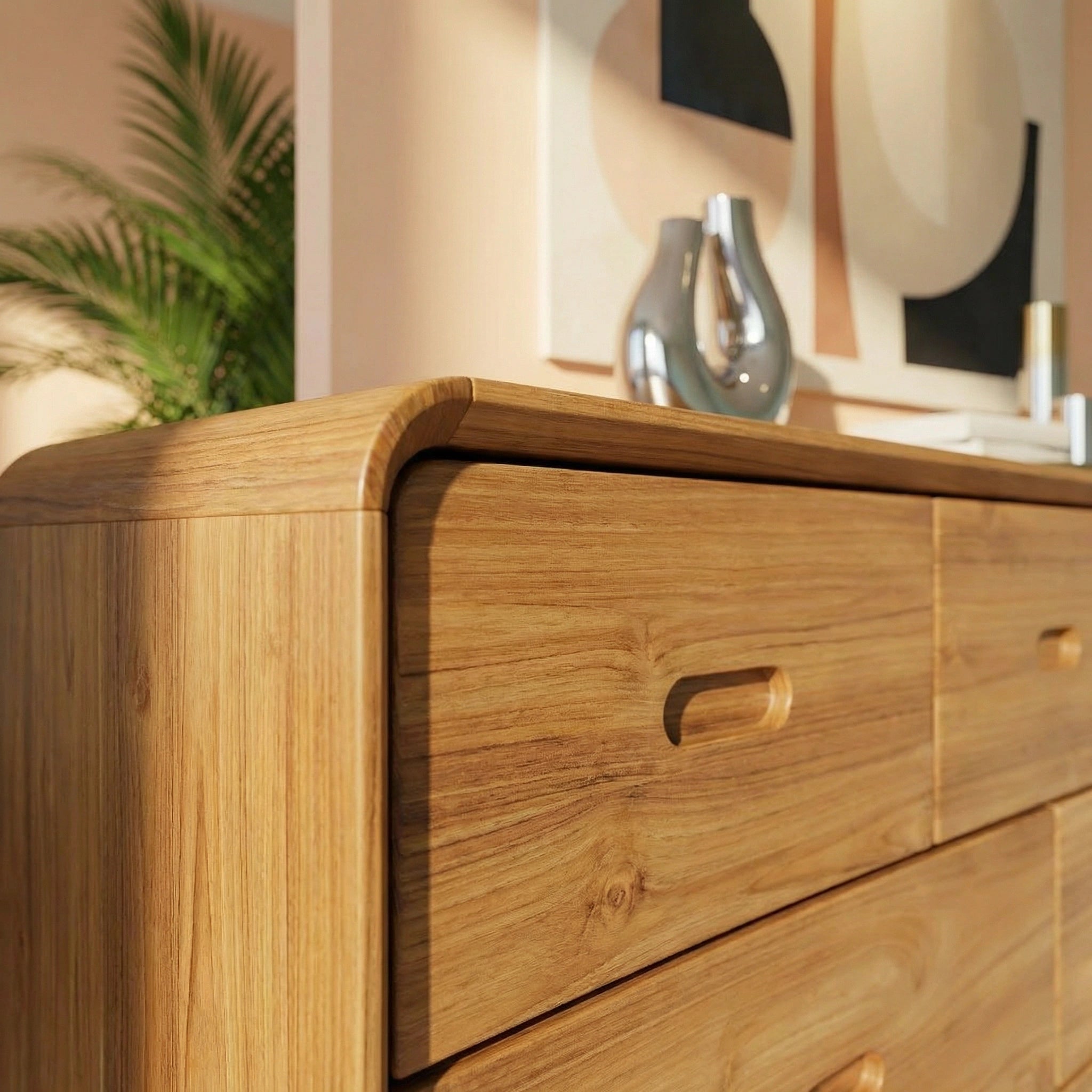 Teak dresser