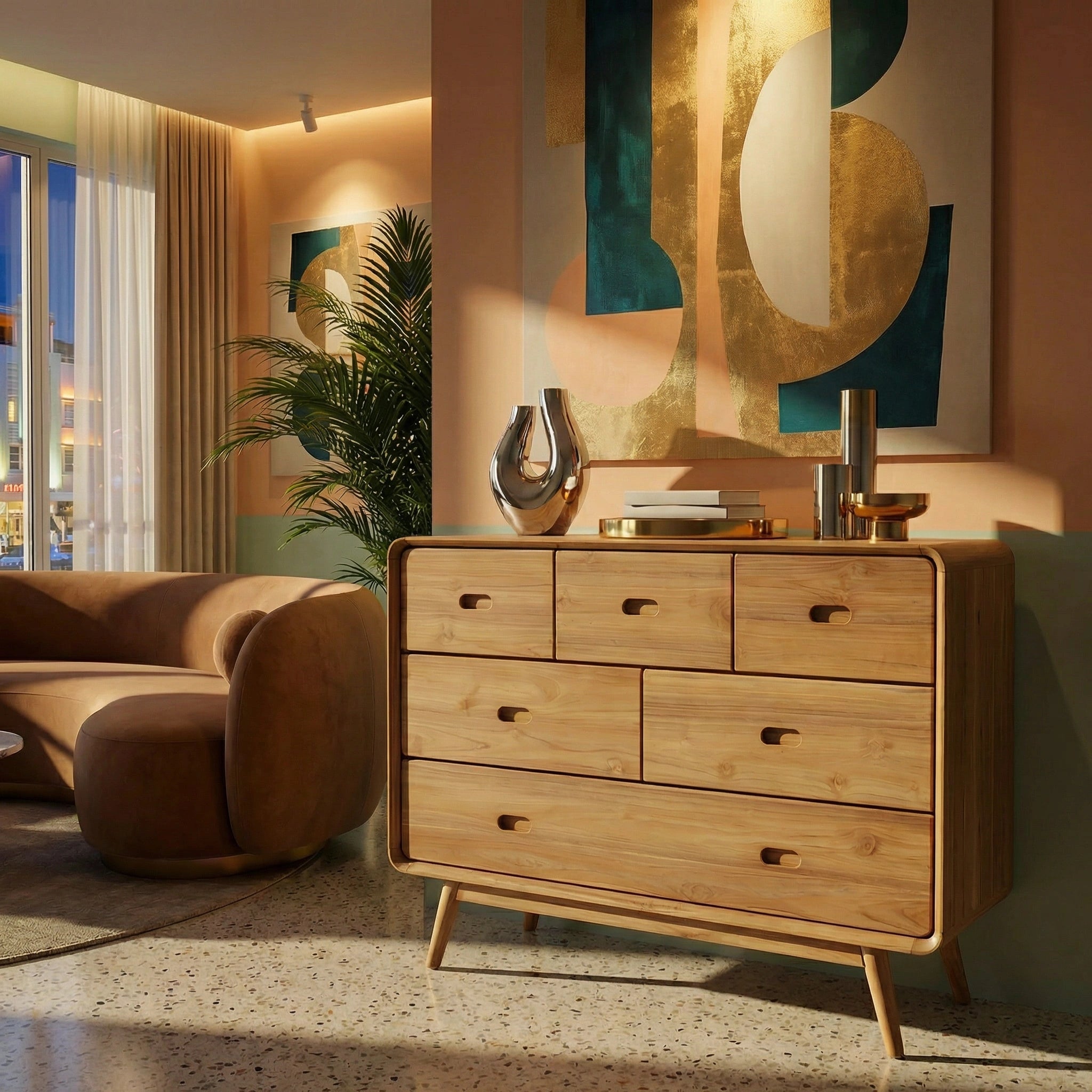 Teak dresser – Latanwood