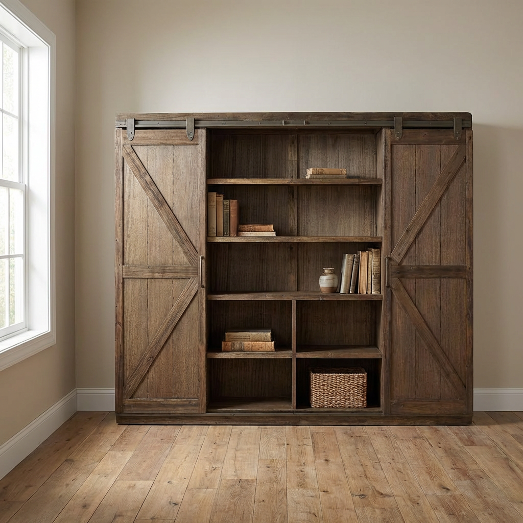 Tetidy Bücherregal aus Holz 