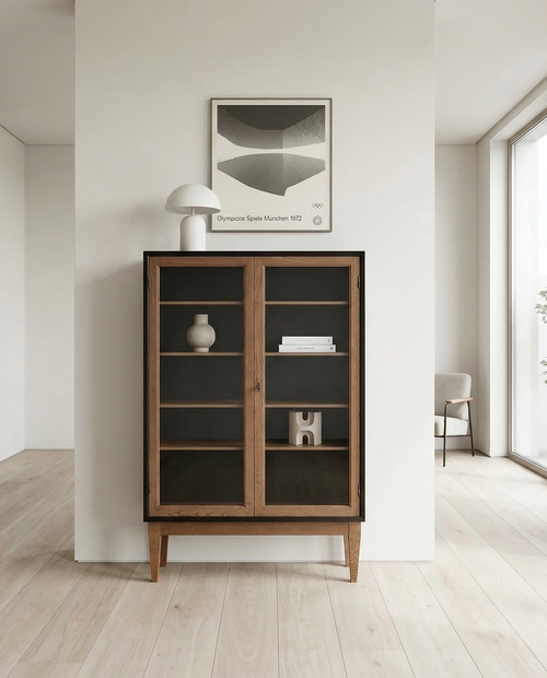 Tulina Ahşap Vitrin